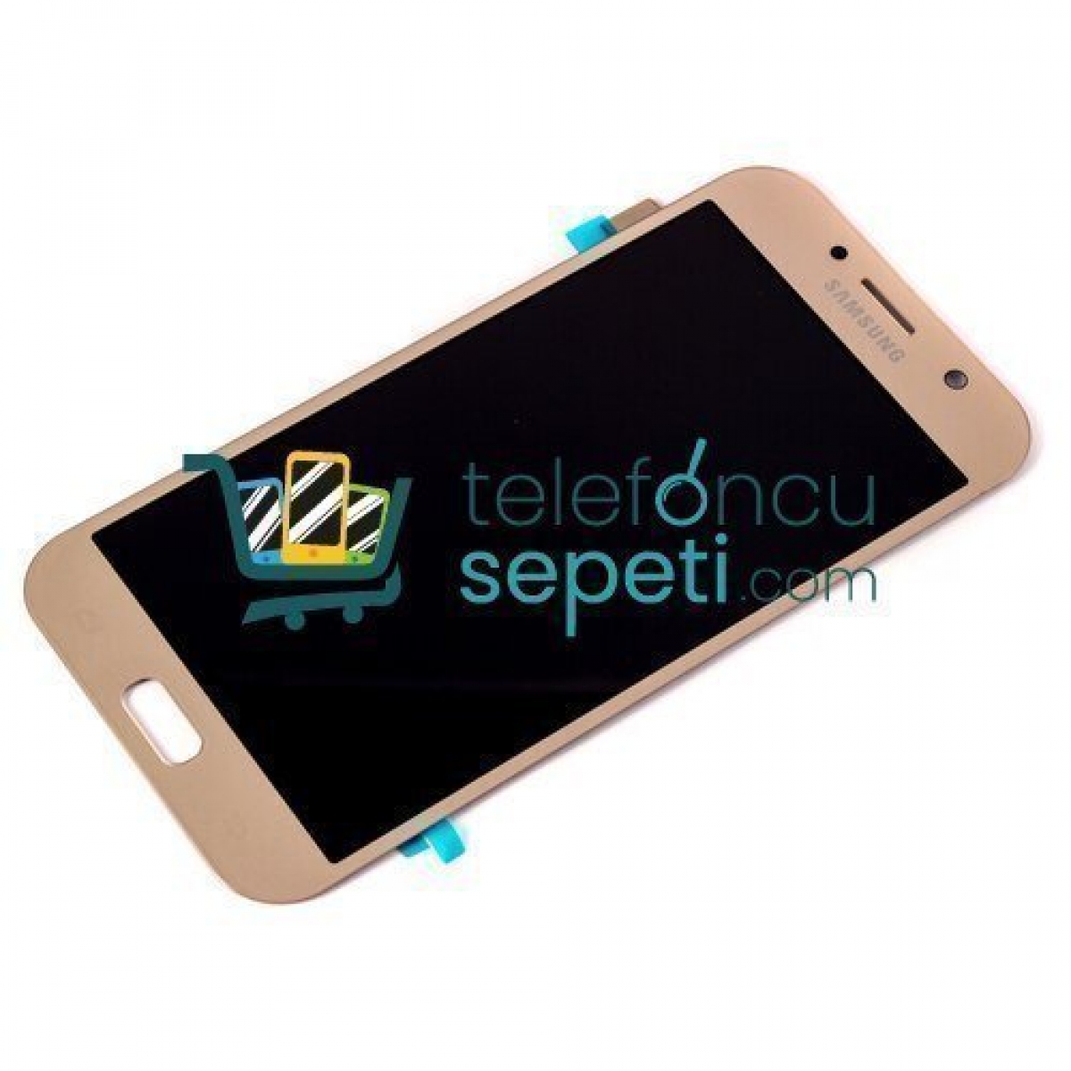 Samsung Galaxy A720 Ekran Dokunmatik Gold Oled Üstün Kalite