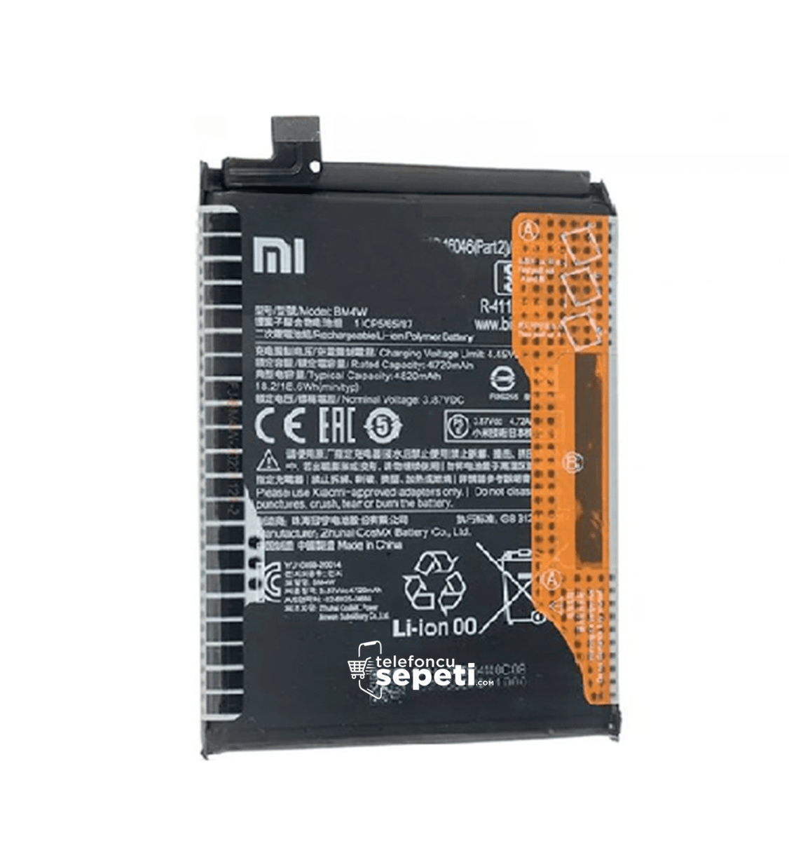 Xiaomi Mi 10t  Lite Batarya Pil Orjinal BM4W