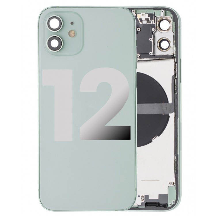 İPhone 12 Kasa Kapak Yeşil Boş