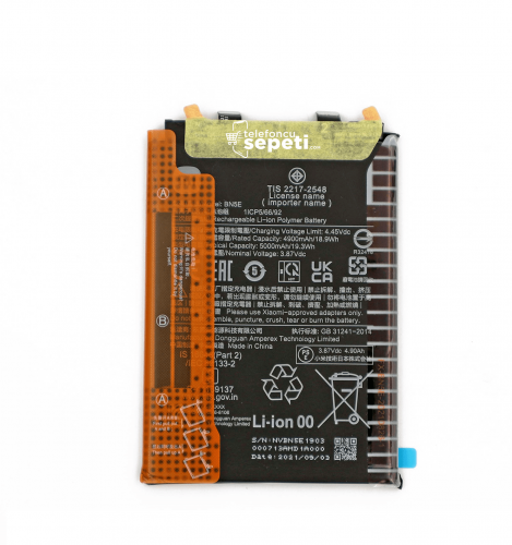 Xiaomi Note 11 Pro Batarya Pil Orijinal BN5E