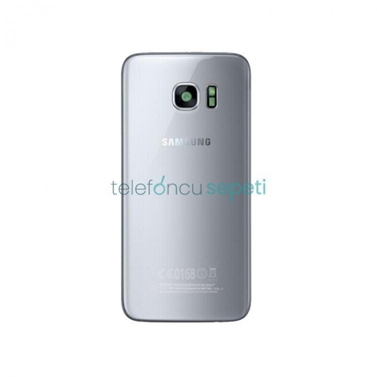 Samsung Galaxy S7 G930 Arka Kapak Gümüş Orjinal