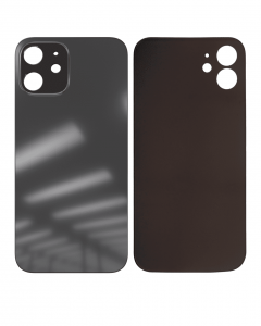 İPhone 12 Arka Kapak Siyah Lazer Kesim