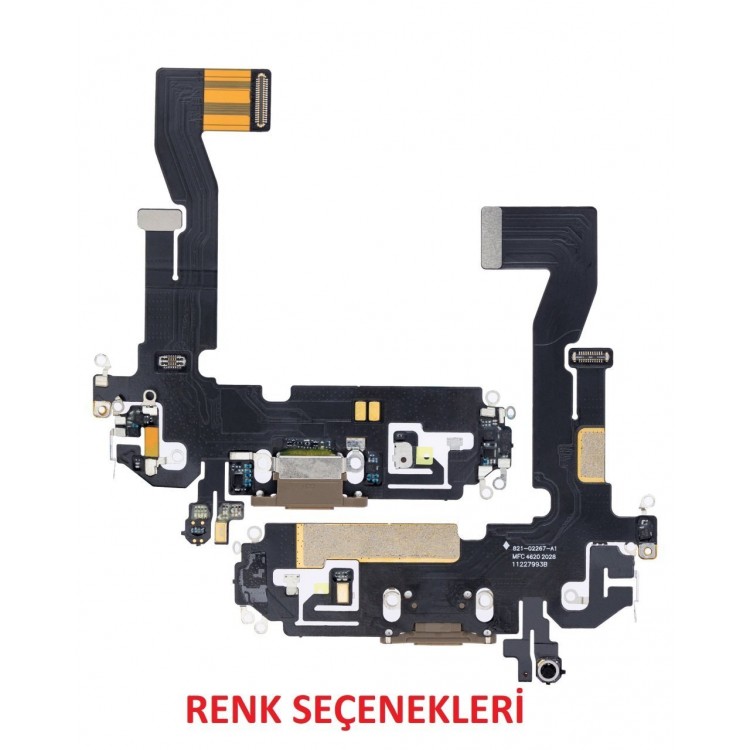 İPhone 12 Şarj Soketli Mikrofon Bordu Orjinal Servis