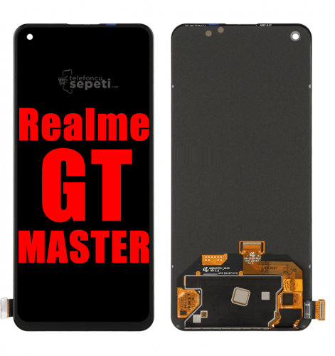 Realme Gt Master Ekran Dokunmatik Siyah Çıtasız Orjinal