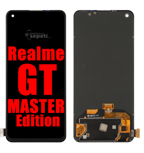 Realme Gt Master Edition Ekran Dokunmatik Siyah Çıtasız Orjinal