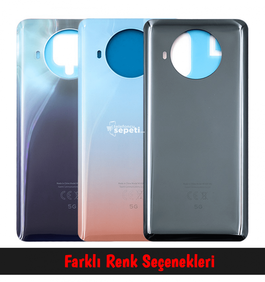 Xiaomi Mi 10t Lite Arka Kapak Orijinal ''Tüm Renkler''