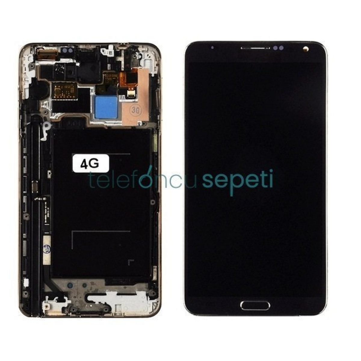 Samsung Galaxy Note 3 4G N9005 Ekran Dokunmatik Siyah Revize