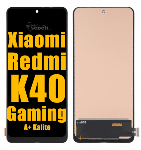 Xiaomi Redmi K40 Gaming Ekran Dokunmatik Siyah Çıtasız A Plus Kalite
