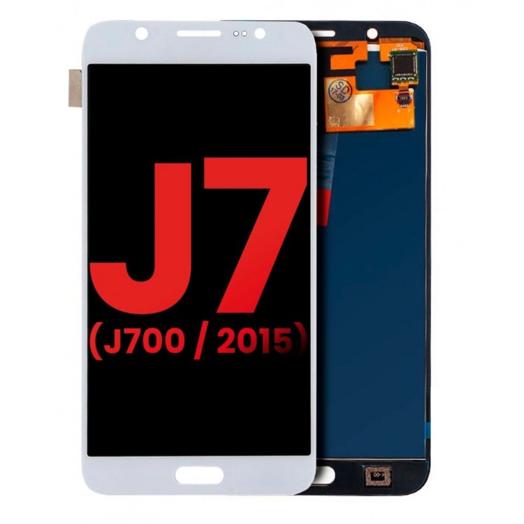 Samsung Galaxy J7 J700 Ekran Dokunmatik Beyaz Oled Üstün Kalite