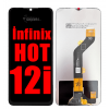 İnfinix Hot 12i Ekran Dokunmatik Siyah Çıtasız Orjinal