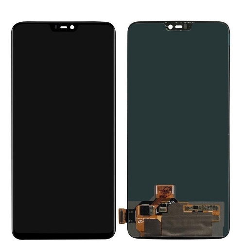 One Plus 6 Ekran Dokunmatik Siyah Çıtasız Orjinal