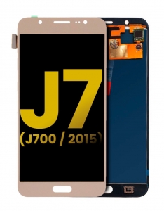 Samsung Galaxy J7 J700 Ekran Dokunmatik Gold Oled Üstün Kalite