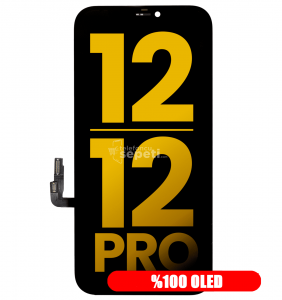 İPhone 12 Pro Ekran Dokunmatik Siyah Oled Üstün Kalite