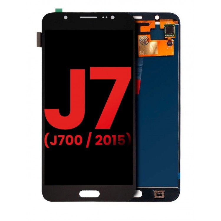 Samsung Galaxy J7 J700 Ekran Dokunmatik Siyah Oled Üstün Kalite