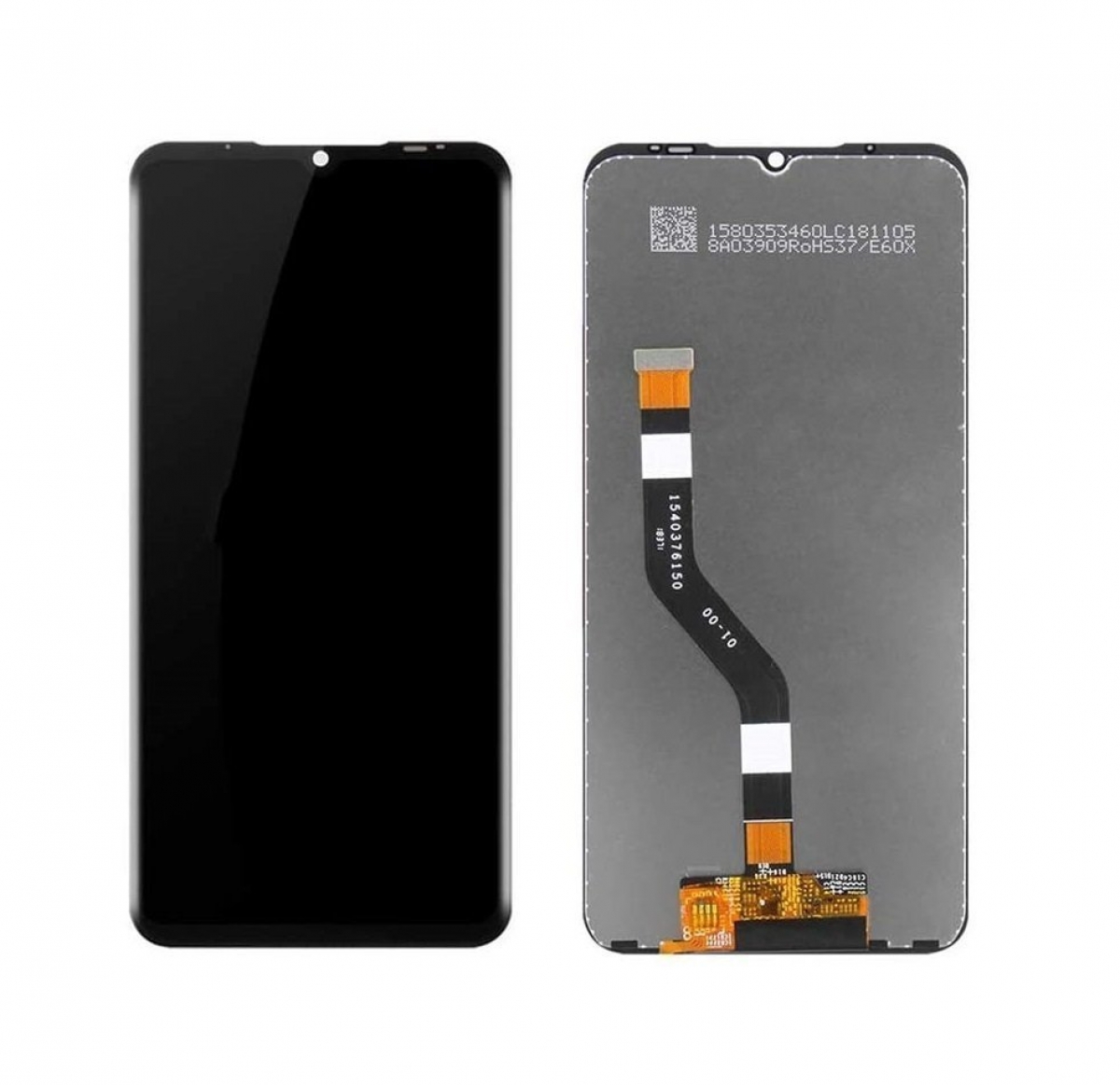 Meizu Note 9 Ekran Dokunmatik Siyah Çıtasız