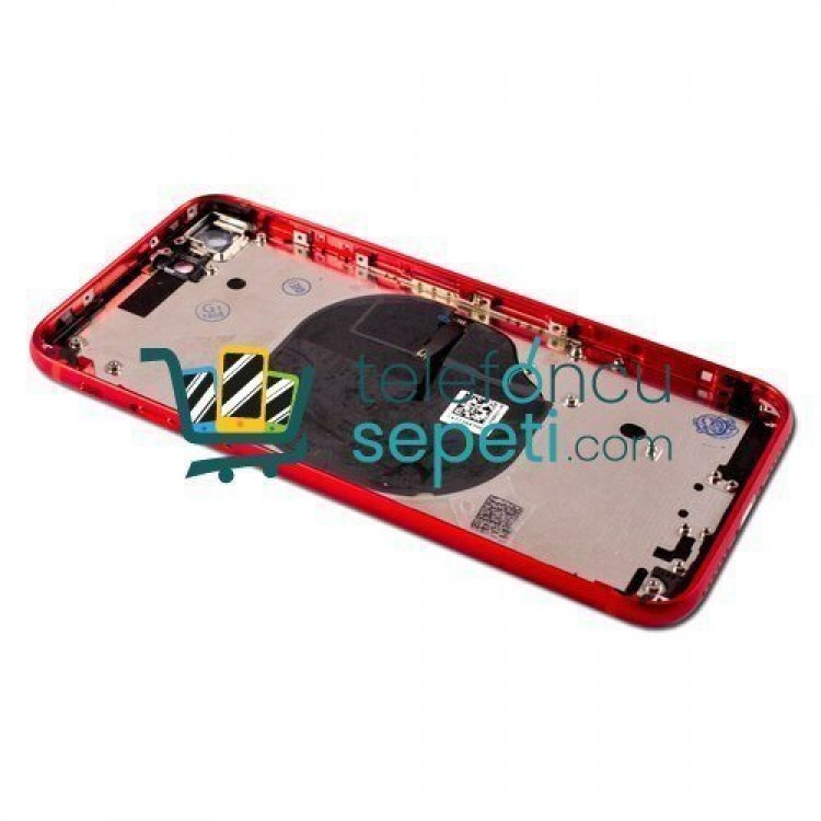 iPhone 8 Kasa Kapak Kırmızı Boş