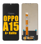 Oppo A15 Ekran Dokunmatik Siyah Çıtasız %100 Birebir Ürün