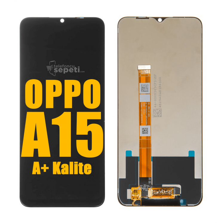 Oppo A15 Ekran Dokunmatik Siyah Çıtasız A Plus