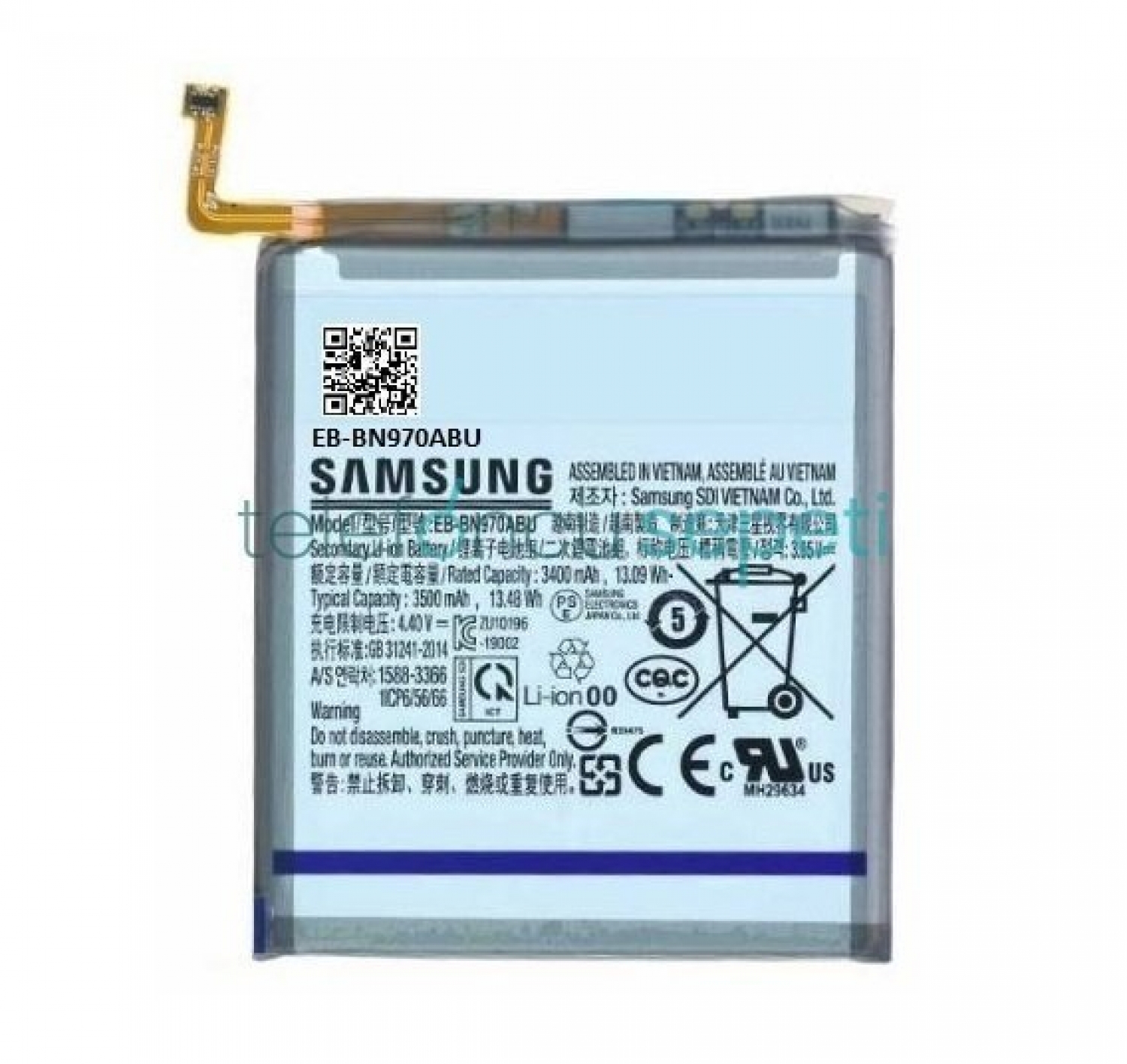 Samsung Galaxy Note 10 N970 Batarya Pil