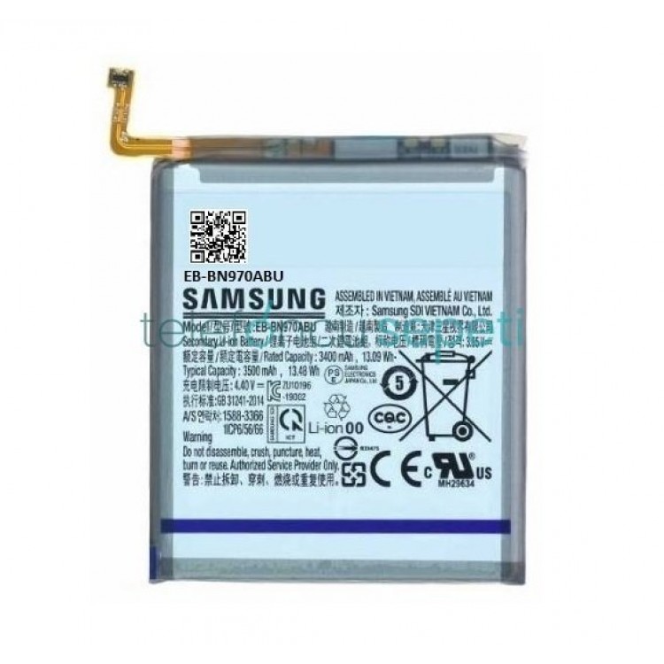 Samsung Galaxy Note 10 N970 Batarya Pil