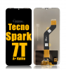Tecno Spark 7T Ekran Dokunmatik Siyah Çıtasız A Plus Kalite