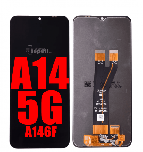 Samsung Galaxy A14 5g A146 Ekran Dokunmatik Siyah Çıtasız A Plus Kalite