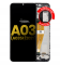 Samsung Galaxy A03 A035 Ekran Dokunmatik Siyah Çıtalı %100 Orijinal 