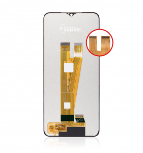 Samsung Galaxy A04 A045 Ekran Dokunmatik Siyah Çıtasız Orijinal