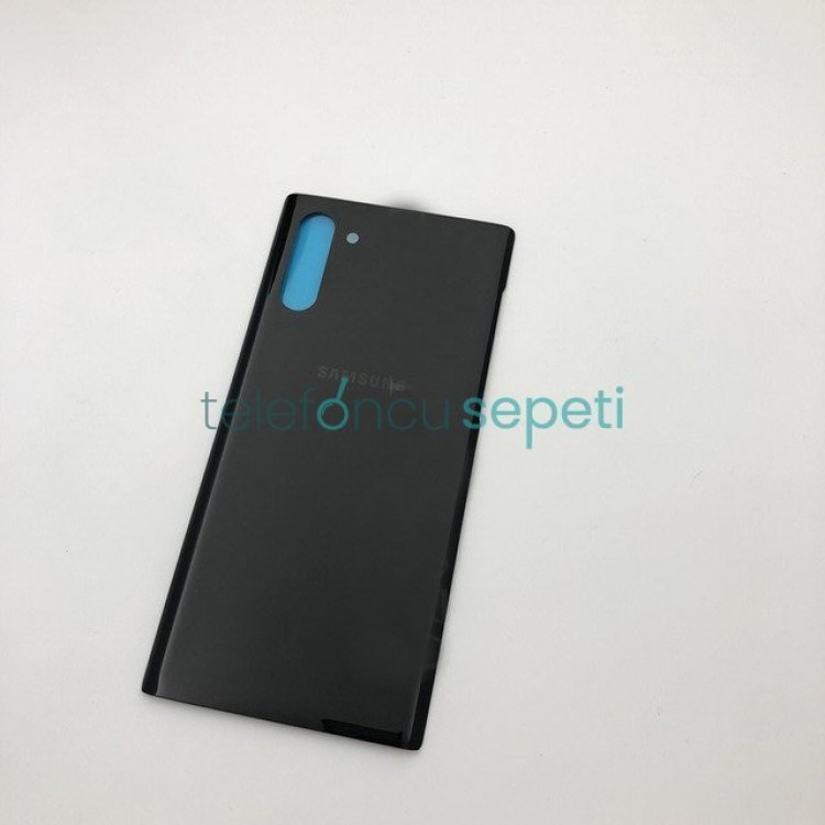 Samsung Galaxy Note 10 N970 Arka Kapak Siyah Orjinal