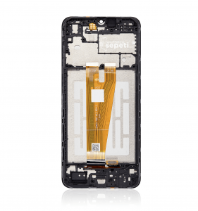 Samsung Galaxy A04 A045 Ekran Dokunmatik Siyah Çıtalı A Plus Kalite