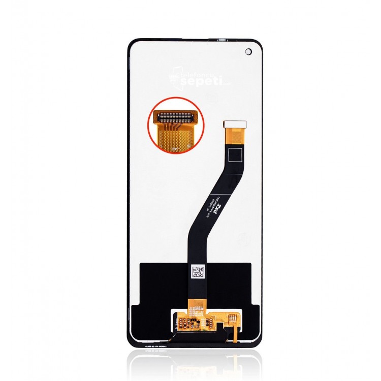 Samsung Galaxy A21 A215 Ekran Dokunmatik Siyah Çıtasız %100 Orijinal