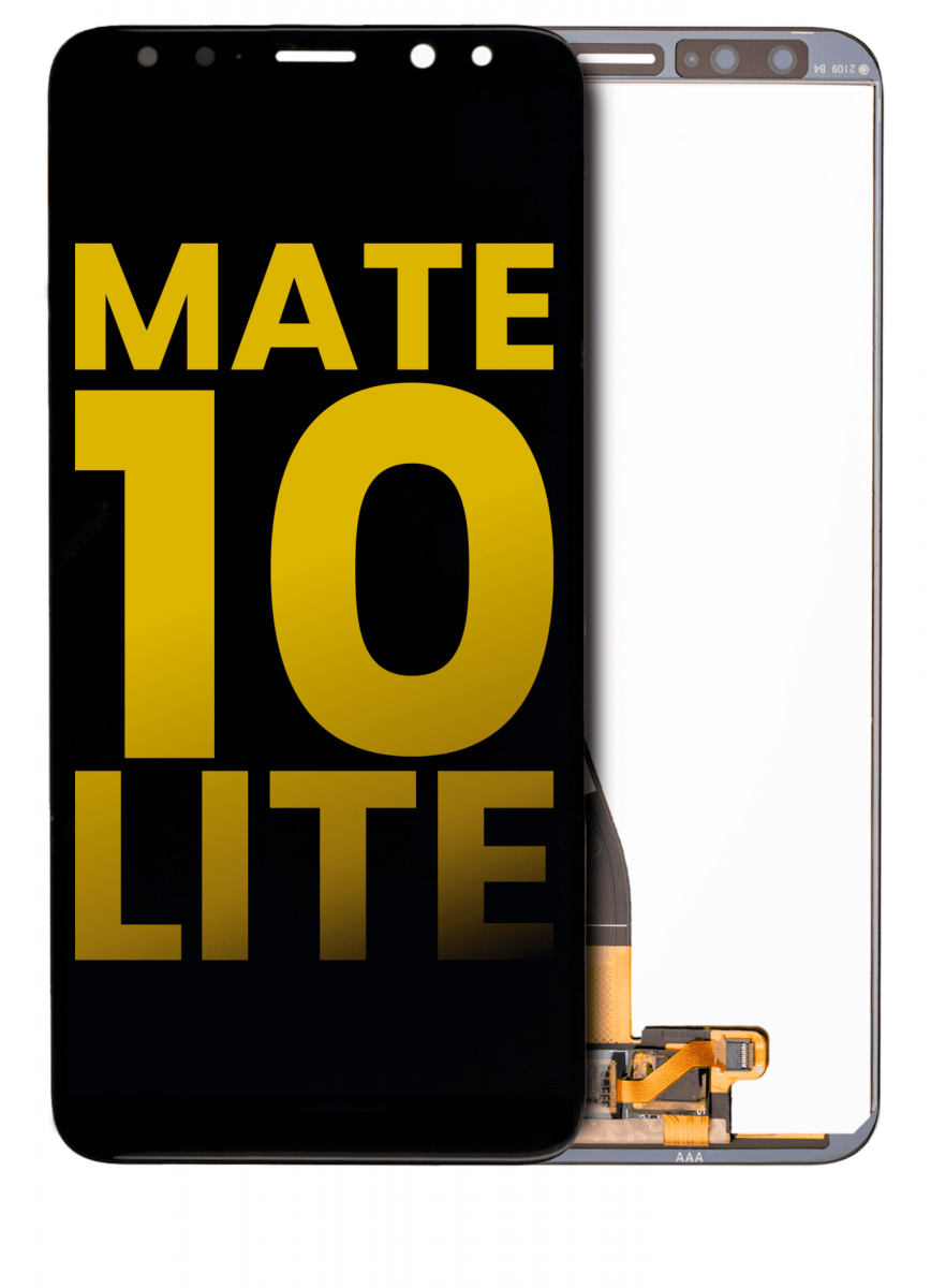 Huawei Mate 10 Lite Ekran Dokunmatik Siyah Çıtasız A Kalite