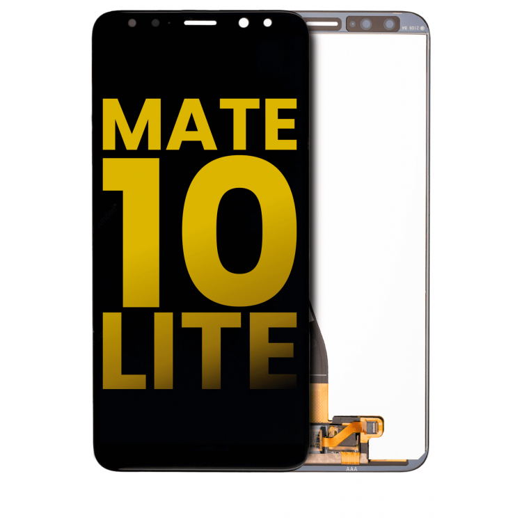 Huawei Mate 10 Lite Ekran Dokunmatik Siyah Çıtasız A Kalite