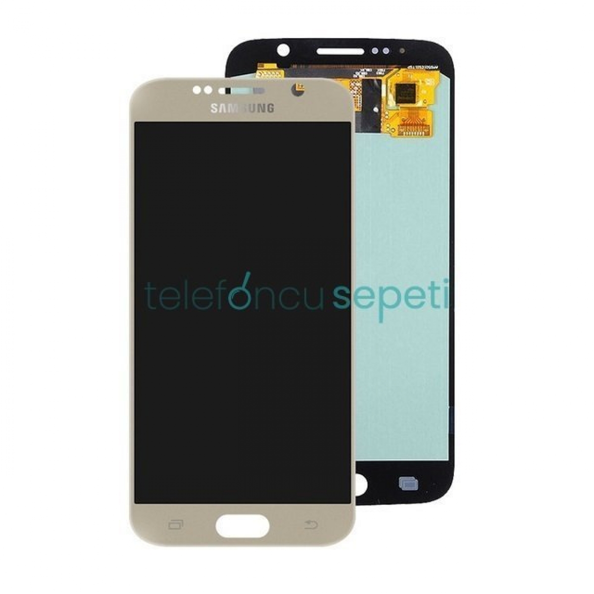 Samsung Galaxy S6 G920 Ekran Dokunmatik Gold Revize