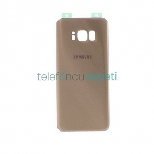 Samsung Galaxy S8 G950 Arka Kapak Gold Orjinal