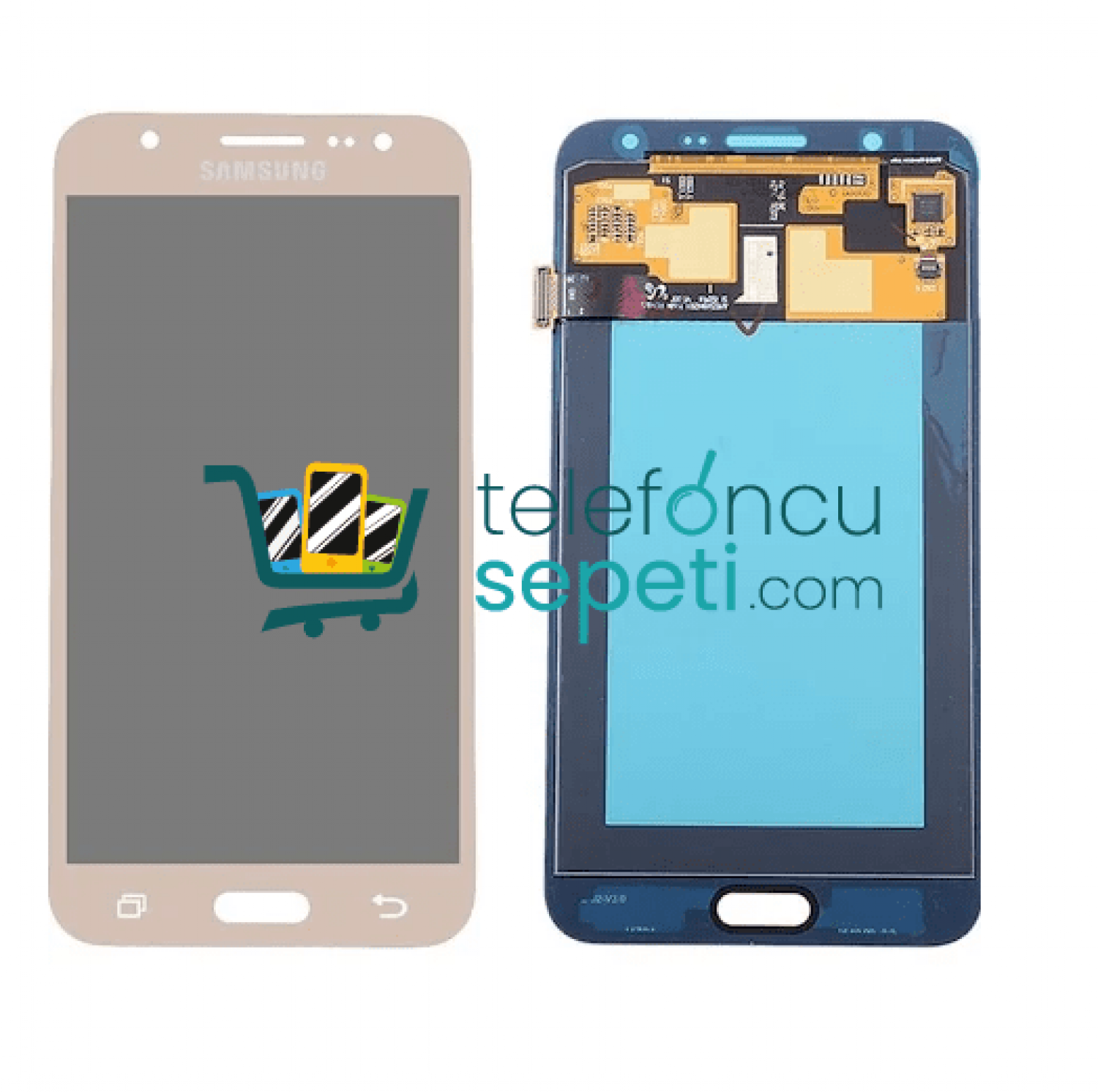 Samsung Galaxy J7 Max G615 Ekran Dokunmatik Gold Revize