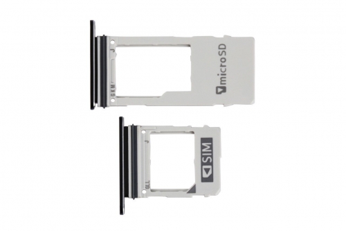 Samsung Galaxy A8 2018 A530 Sim Kart Tepsisi Siyah