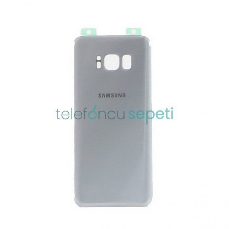 Samsung Galaxy S8 G950 Arka Kapak Gümüş Orjinal