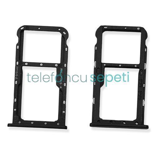 Huawei Mate 10 Lite Sim Kart Tepsisi Siyah Orjinal