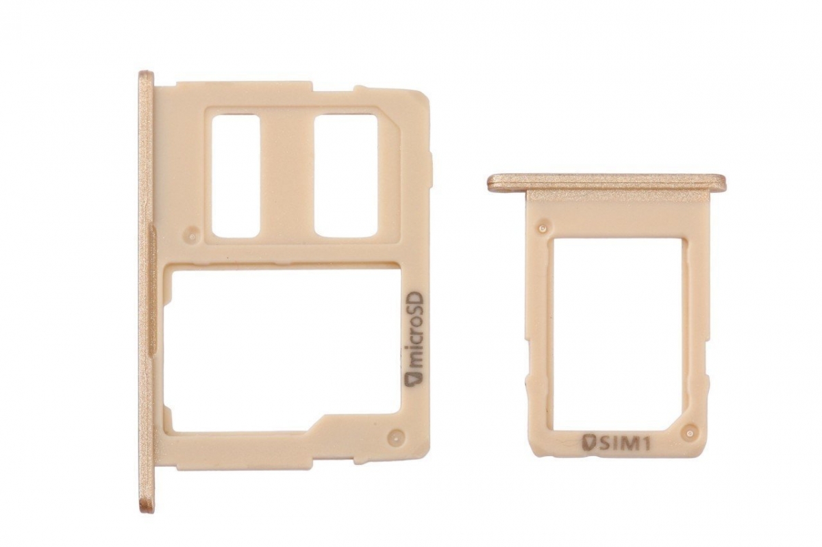 Samsung Galaxy J7 Max G615 Sim Kart Tepsisi Gold
