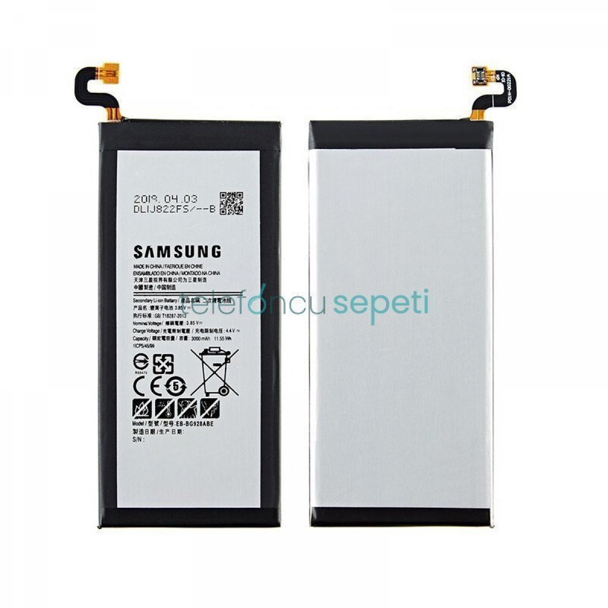 Samsung Galaxy S6 Edge Plus G928 Batarya Pil Orjinal