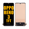 Oppo Reno 3 Ekran Dokunmatik Siyah Çıtasız A Plus Kalite