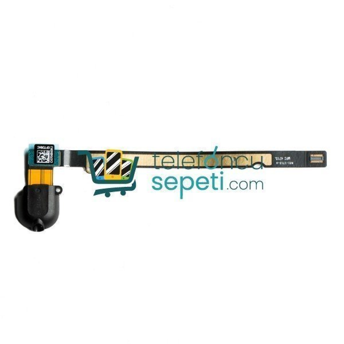 iPad Air 2 Kulaklık Soketli Film Flex Siyah