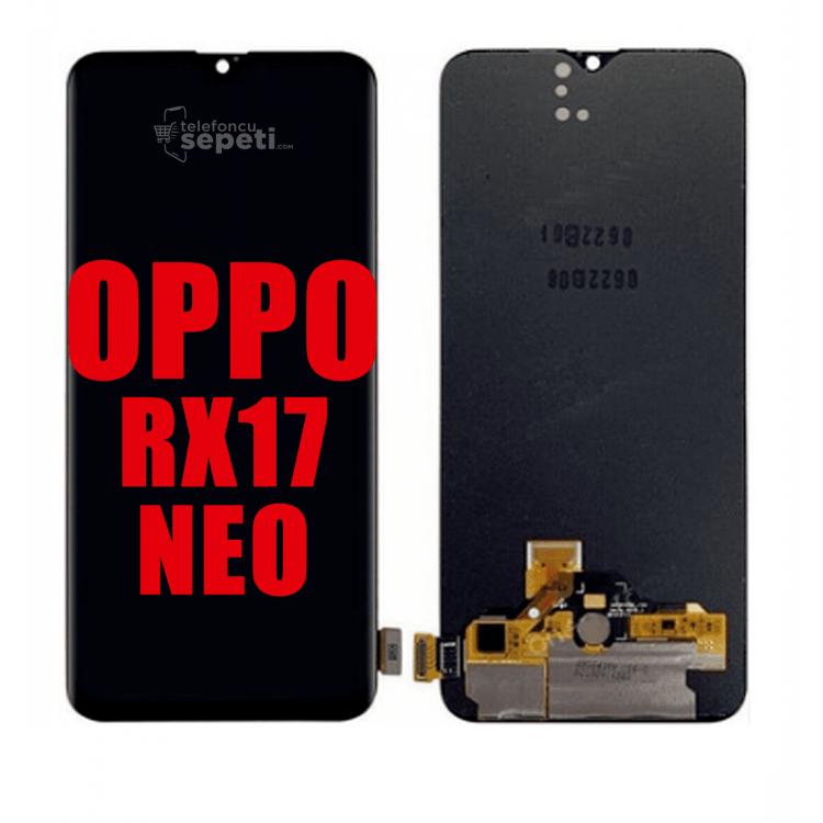 Oppo Reno Rx17 Neo Ekran Dokunmatik Siyah Çıtasız Orjiinal