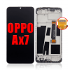 Oppo Ax7 Ekran Dokunmatik Siyah Çıtalı Orjinal