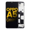 Oppo A5 2020 Ekran Dokunmatik Siyah Çıtalı A Plus Kalite