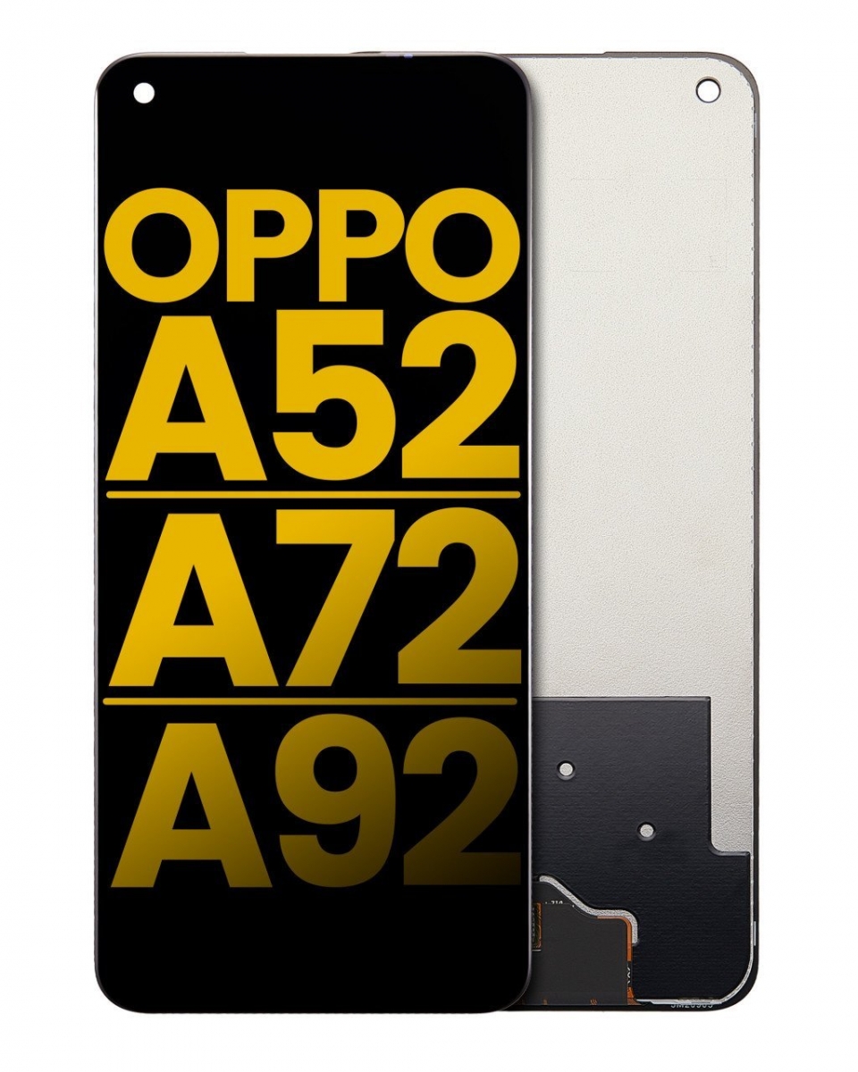 Oppo A72 Ekran Dokunmatik Siyah Çıtasız Orjinal