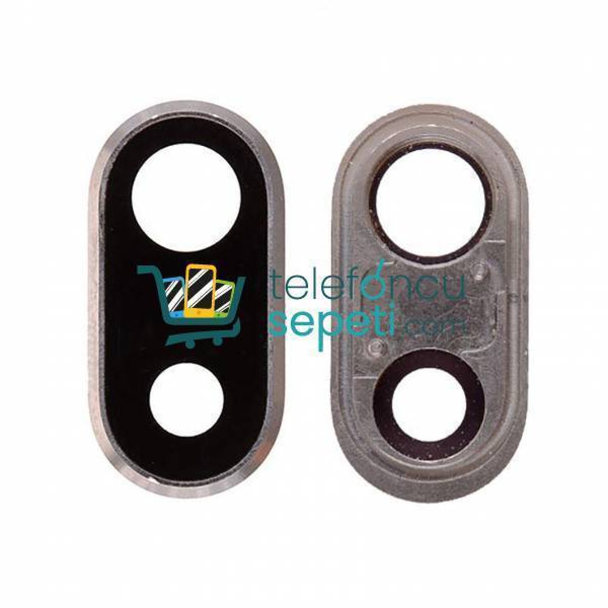 iPhone 8 Plus Kamera Lensi Beyaz