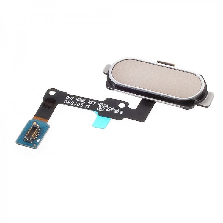 Samsung Galaxy J7 Prime G610 Home Tuş Okuyucu Filmi Gold