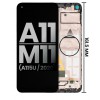 Samsung Galaxy A11 A115 Ekran Dokunmatik Siyah Çıtalı A Plus Kalite
